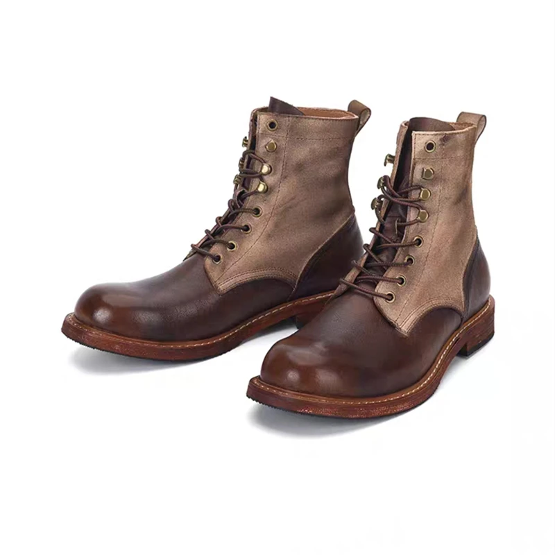 Tools Quality - Sepatu Pria Kulit Sapi Asli Buatan