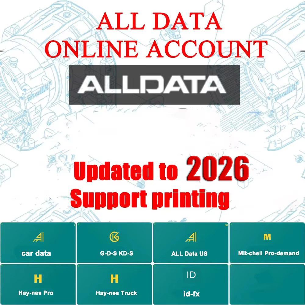 Workshop Tools Diagram - Perangkat Lunak Perbaikan Alldata 2026 Versi