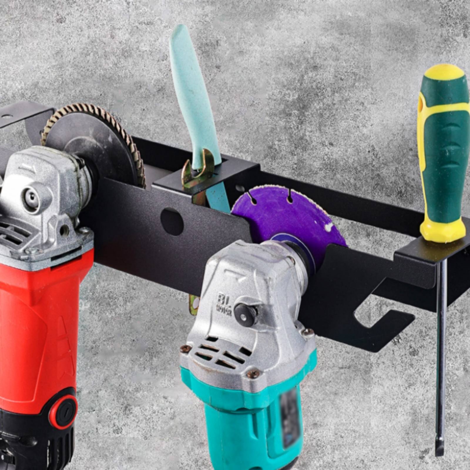Rak Penggiling Sudut 4 Bay, Ra - Tools In Metal Workshop ulasan dan harga
