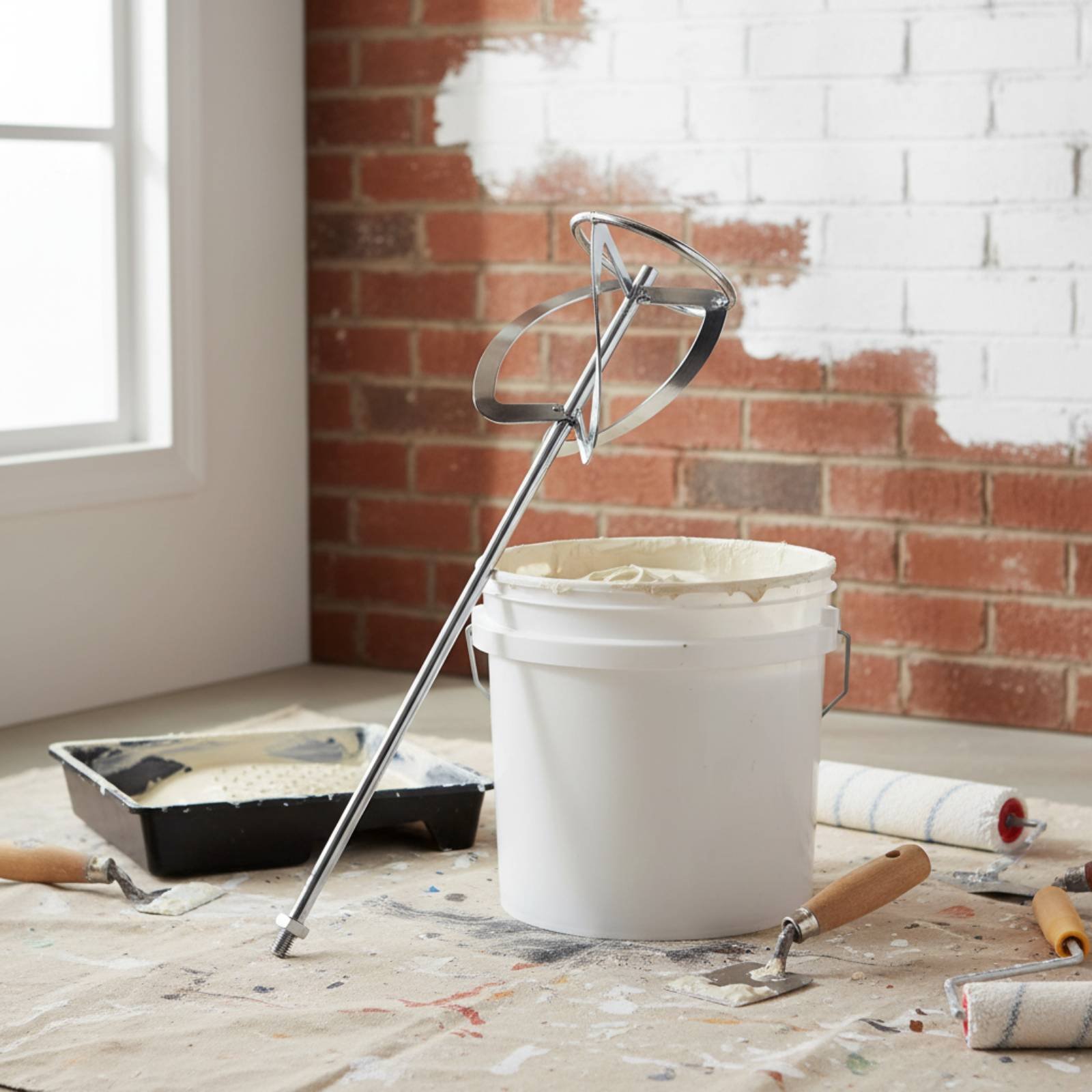 Pengaduk Semen Tahan Lama, Aks - Workshop Use Tools ulasan dan harga