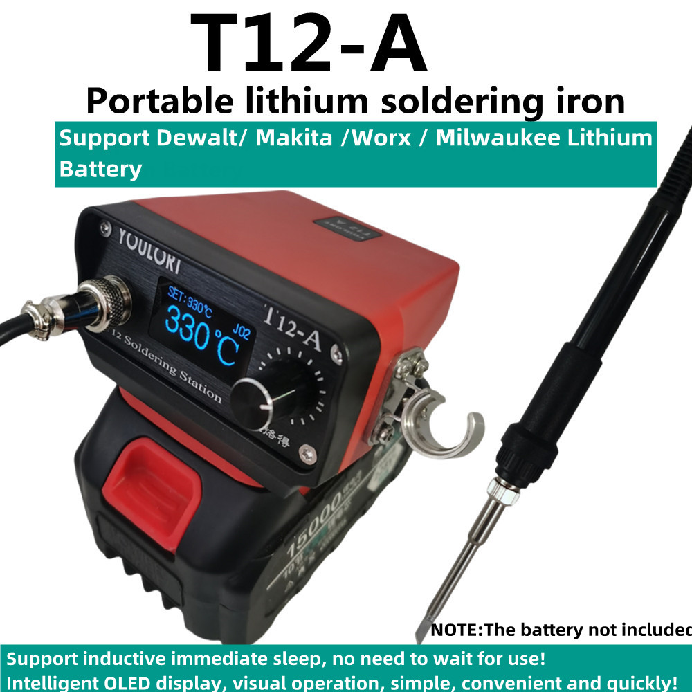 T12-A STM32 V3 besi Solder nir - Milwaukee Drill M12 Fuel ulasan dan harga