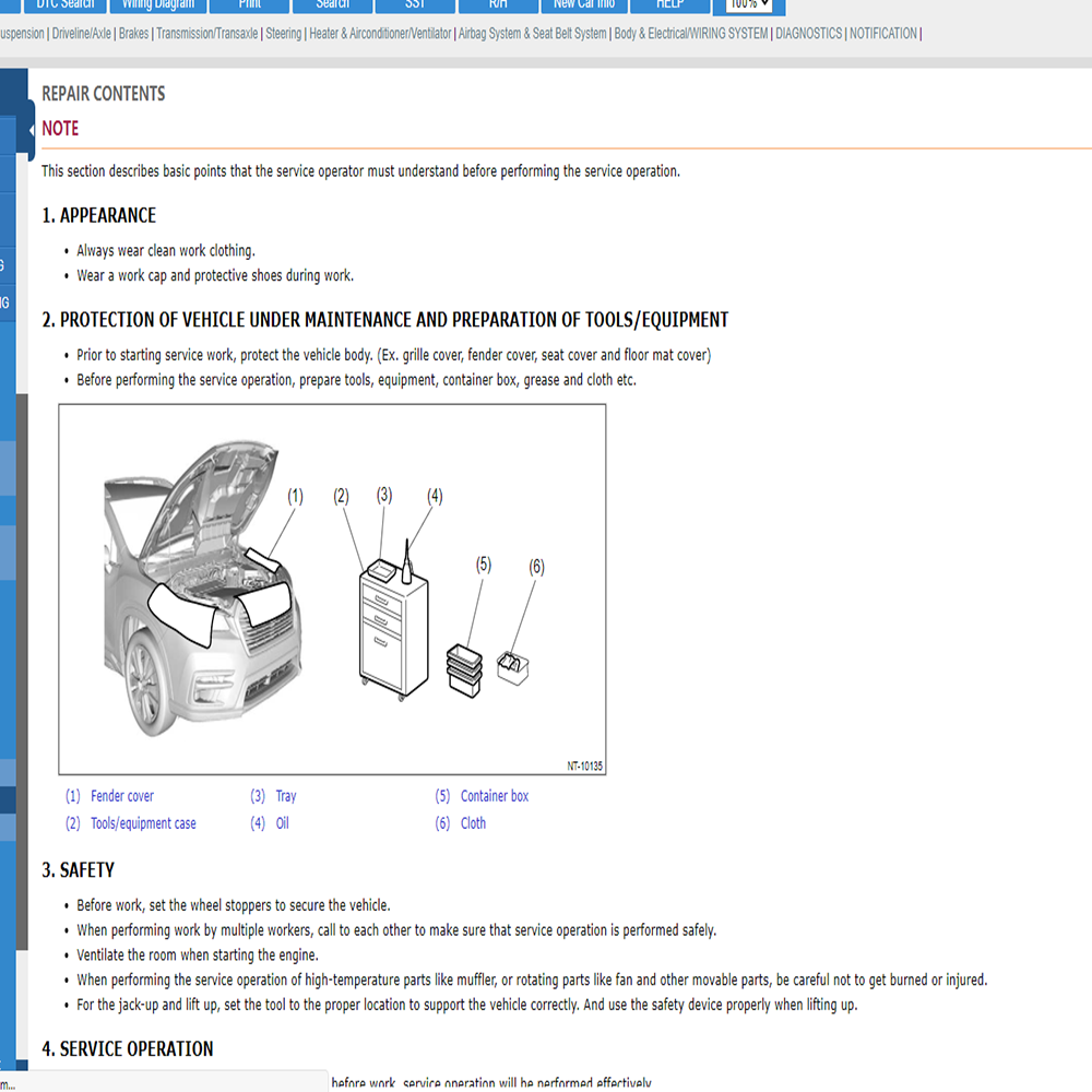 Akun Online untuk Perangkat Lu - Workshop Tools Diagram ulasan dan harga