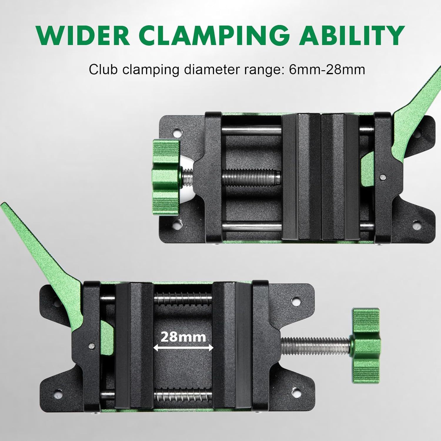 Penjepit Tongkat Golf Aluminiu - Workshop Tools Vice ulasan dan harga