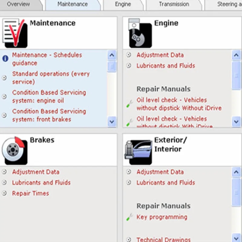 Perangkat Lunak Perbaikan Mobi - Workshop Tools Diagram ulasan dan harga