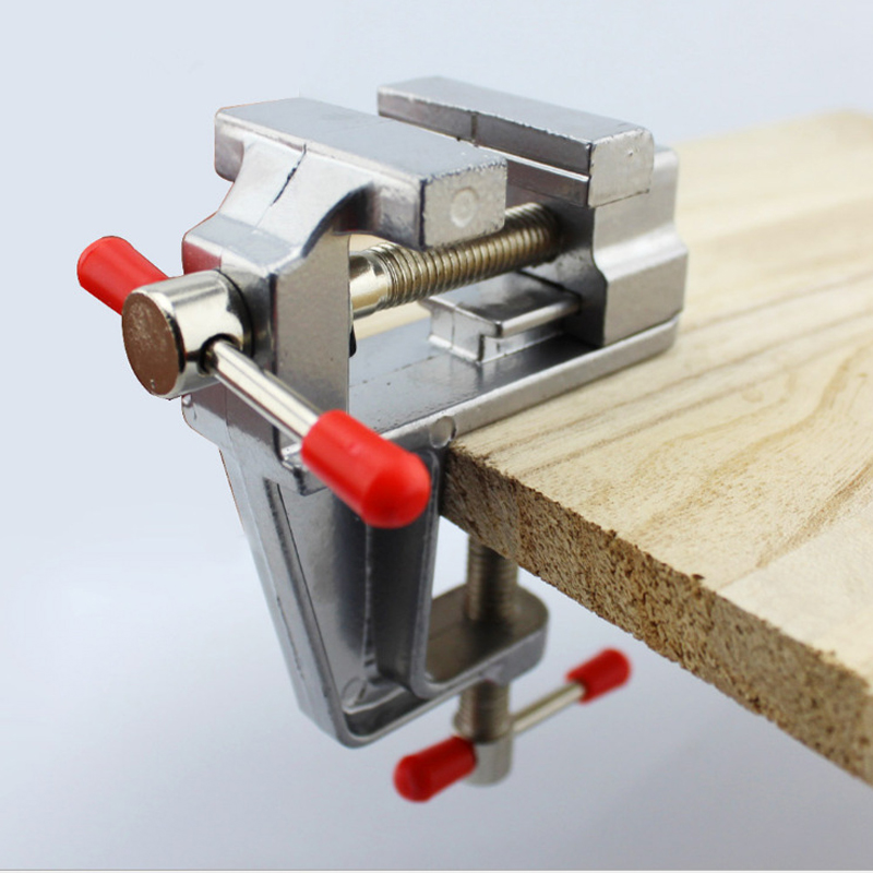 Klem Meja Mini Multifungsi 3.5 - Workshop Tools Vice ulasan dan harga