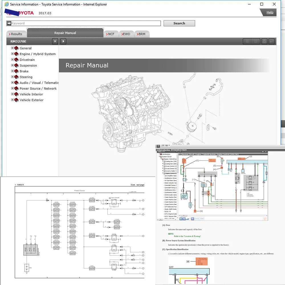 Perbaikan ECU, Manual Bengkel  - Workshop Tools Diagram ulasan dan harga