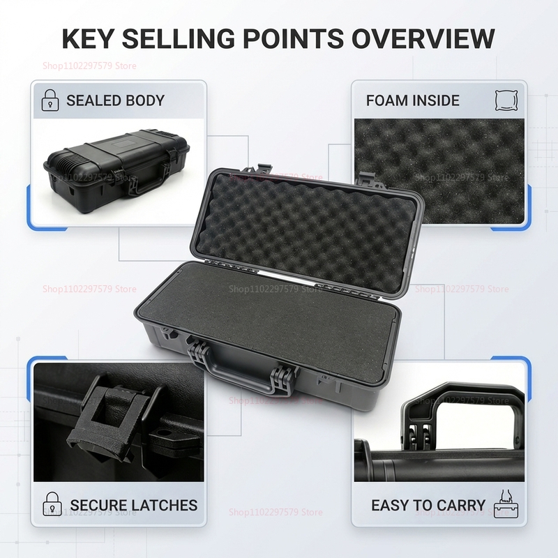 Kotak Peralatan Portabel Tahan - Workshop Use Tools ulasan dan harga
